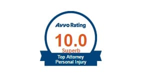 AVVO Rating 10.0 Superb | Top Attorney Personal Injury